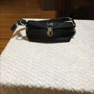 Small black canvas Kenneth Cole Reaction purse